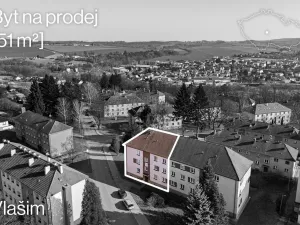 Prodej bytu 2+1, Vlašim, Družstevní, 51 m2