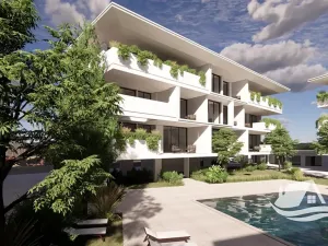 Prodej bytu 1+1, Pafos, Kypr, 52 m2