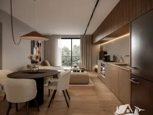 Prodej bytu 1+1, Pafos, Kypr, 51 m2