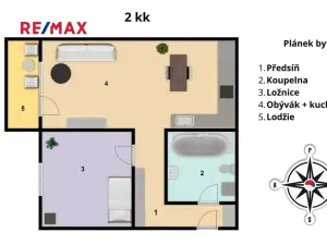 Pronájem bytu 2+kk, Vestec, Chmelová, 41 m2