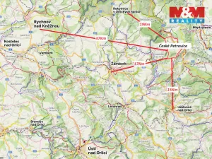 Prodej pozemku pro bydlení, České Petrovice, 1704 m2