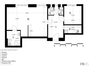 Pronájem bytu 3+1, Praha - Vinohrady, Kouřimská, 68 m2