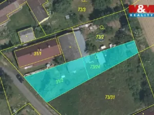 Prodej pozemku pro bydlení, Čížová - Topělec, 558 m2