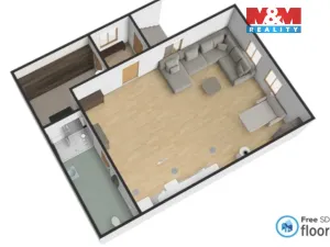 Prodej chaty, Vyskytná nad Jihlavou - Rounek, 41 m2