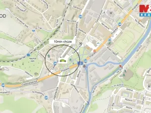 Pronájem garážového stání, Náchod, 13 m2