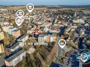 Pronájem bytu 2+1, Vítkov, Budišovská, 48 m2