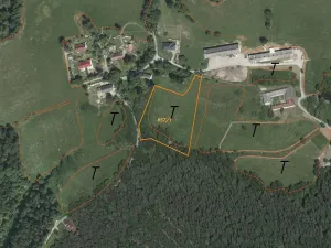 Prodej pole, Vyšší Brod - Hrudkov, 8071 m2