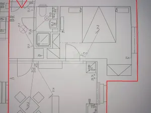 Pronájem bytu 2+kk, Praha - Holešovice, Dobrovského, 37 m2