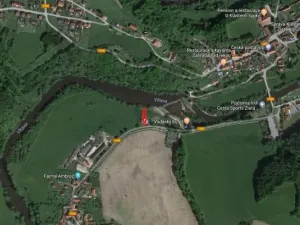 Prodej komerčního pozemku, Zlatá Koruna - Rájov, 1054 m2