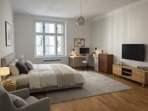 Prodej bytu 2+kk, Praha - Žižkov, Čajkovského, 61 m2
