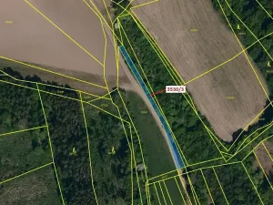 Dražba pozemku, Bojkovice, 537 m2