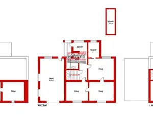 Prodej rodinného domu, Veselí nad Lužnicí, B. Jablonského, 154 m2