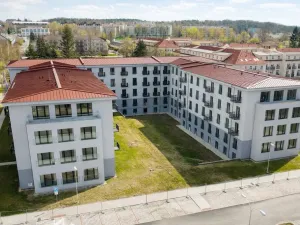 Pronájem bytu 2+kk, Milovice - Mladá, Slepá, 31 m2