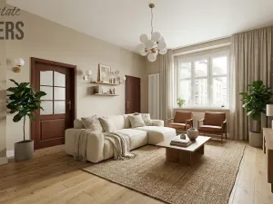 Prodej bytu 2+1, Praha - Žižkov, Ambrožova, 72 m2