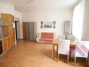 Pronájem bytu 2+kk, Praha - Nové Město, Koubkova, 53 m2