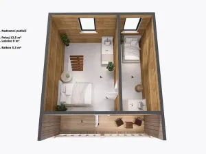 Prodej chaty, Úbislavice, 42 m2