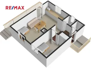 Prodej chaty, Černošín, 46 m2