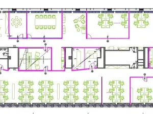 Pronájem kanceláře, Praha - Dejvice, Generála Píky, 855 m2