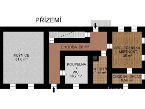 Prodej rodinného domu, Prachatice, Krumlovská, 363 m2