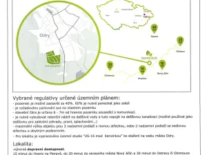 Prodej pozemku pro bydlení, Odry, Jižní, 1094 m2