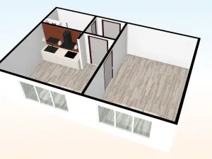 Pronájem bytu 1+1, Teplice, Bratislavská, 41 m2