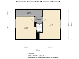 Prodej chaty, Seč, 74 m2