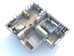 Pronájem bytu 2+kk, Horní Ředice, 63 m2