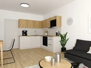 Pronájem bytu 2+kk, Bystřice pod Hostýnem, Sídliště, 52 m2