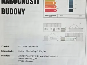 Prodej rodinného domu, Křelov-Břuchotín, Grunty, 139 m2