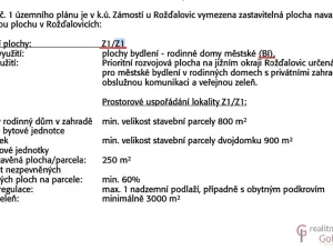 Prodej pozemku pro bydlení, Rožďalovice, 826 m2