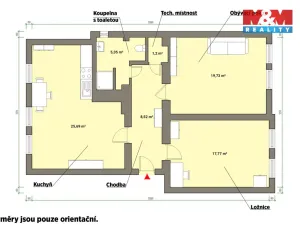 Pronájem bytu 3+kk, Mariánské Lázně, Třebízského, 73 m2