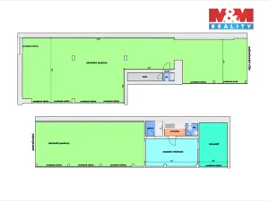 Pronájem kanceláře, Ostrava, Brandlova, 234 m2