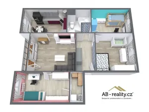 Prodej bytu 4+1, Teplice, Habrová, 95 m2