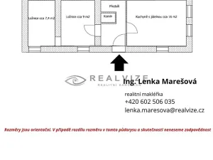 Prodej chalupy, Radošovice, 39 m2