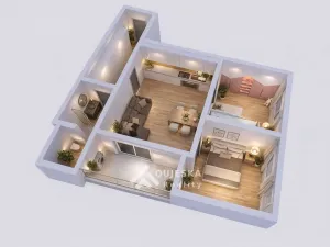 Prodej bytu 3+kk, Boskovice, Na Výsluní, 57 m2