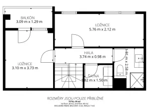 Prodej bytu 3+kk, Hradec Králové - Kukleny, Pražská třída, 68 m2