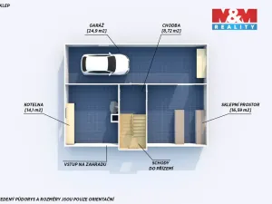 Prodej rodinného domu, Dobřív, 110 m2