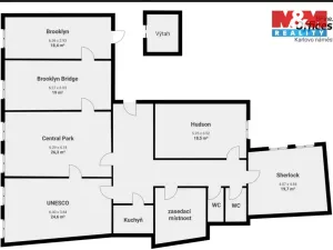 Pronájem obchodního prostoru, Praha - Nové Město, Karlovo náměstí, 19 m2