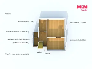 Prodej rodinného domu, Nýřany, Tyršova, 88 m2