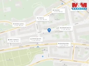 Prodej bytu 1+kk, Praha - Smíchov, Grafická, 41 m2