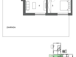 Prodej bytu 2+kk, Otice, Rybníčky, 50 m2