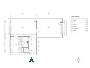 Pronájem bytu 2+1, Praha - Vršovice, Na stezce, 50 m2