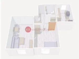 Prodej bytu 2+1, České Budějovice, U Trojice, 65 m2