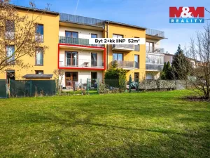 Pronájem bytu 2+kk, Hostivice, B. Němcové, 52 m2