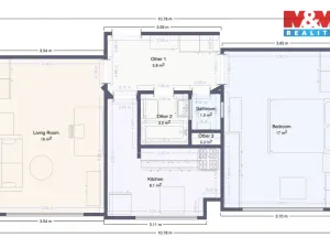 Pronájem bytu 2+1, Praha - Vokovice, Súdánská, 56 m2