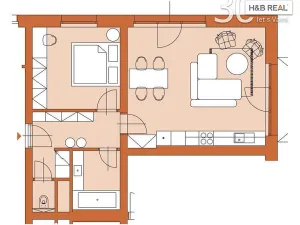Prodej bytu 2+kk, Halenkov, 58 m2