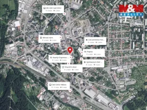 Pronájem kanceláře, Ústí nad Orlicí, T. G. Masaryka, 70 m2