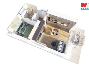 Prodej bytu 2+kk, Králíky - Červený Potok, 39 m2