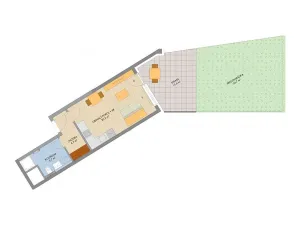 Prodej bytu 1+kk, Praha, Gollové, 31 m2