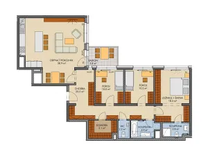 Prodej bytu 4+kk, Praha, Honzíkova, 120 m2